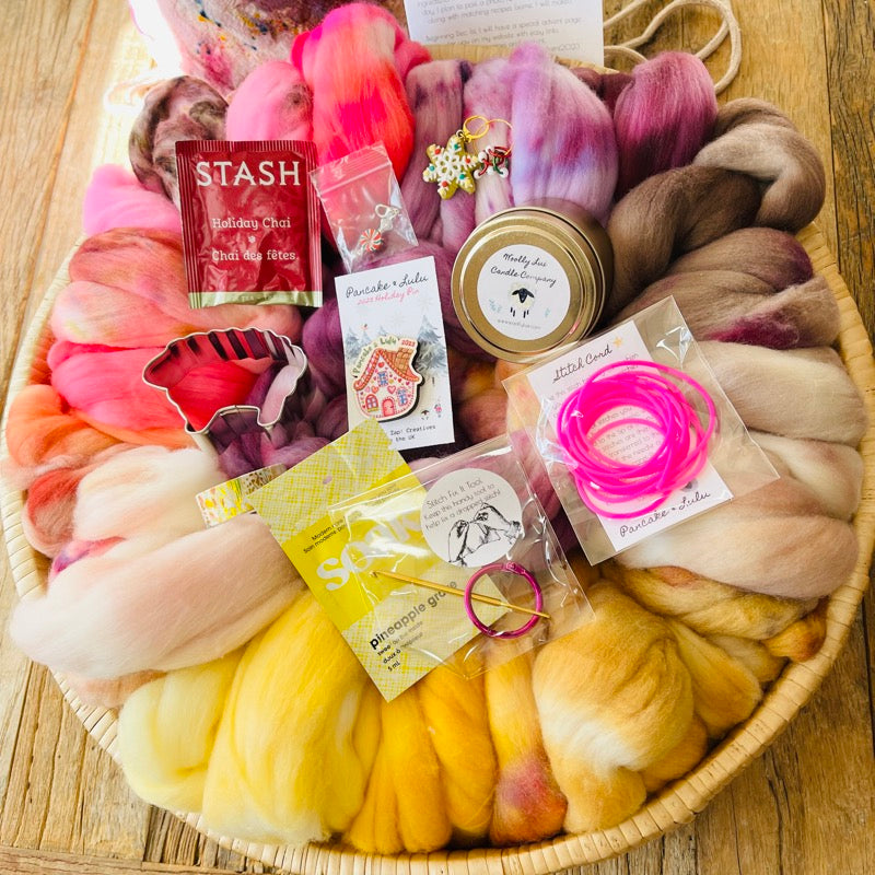 2025 Festive Fiber Tasting Wool Advent Calendar Early Preorder