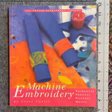 Load image into Gallery viewer, Machine Embroidery (The Potter Needlework Library) Paperback by Clare Carter - Used Book in Great Condition