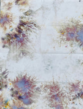 Load image into Gallery viewer, INDIGO MUSHROOM 1 - Hand Dyed Cotton Fabric