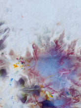 Load image into Gallery viewer, INDIGO MUSHROOM 1 - Hand Dyed Cotton Fabric