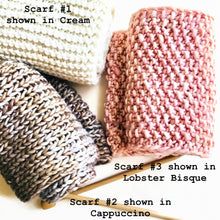 Load image into Gallery viewer, Scarf #1 Knitting Kit with Pattern