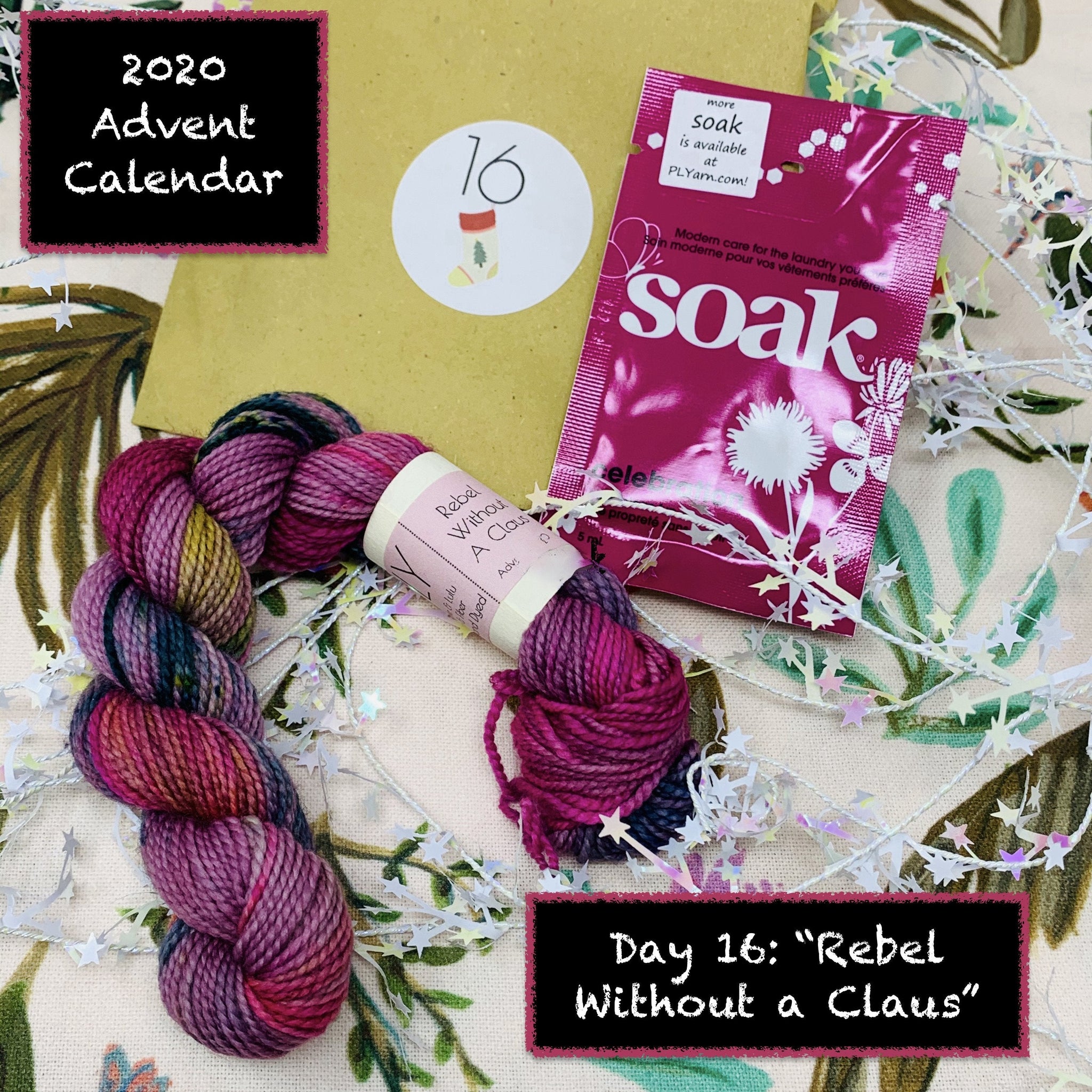 2023 Festive Fiber Tasting Wool Advent Calendar โ Pancake and Lulu Yarn