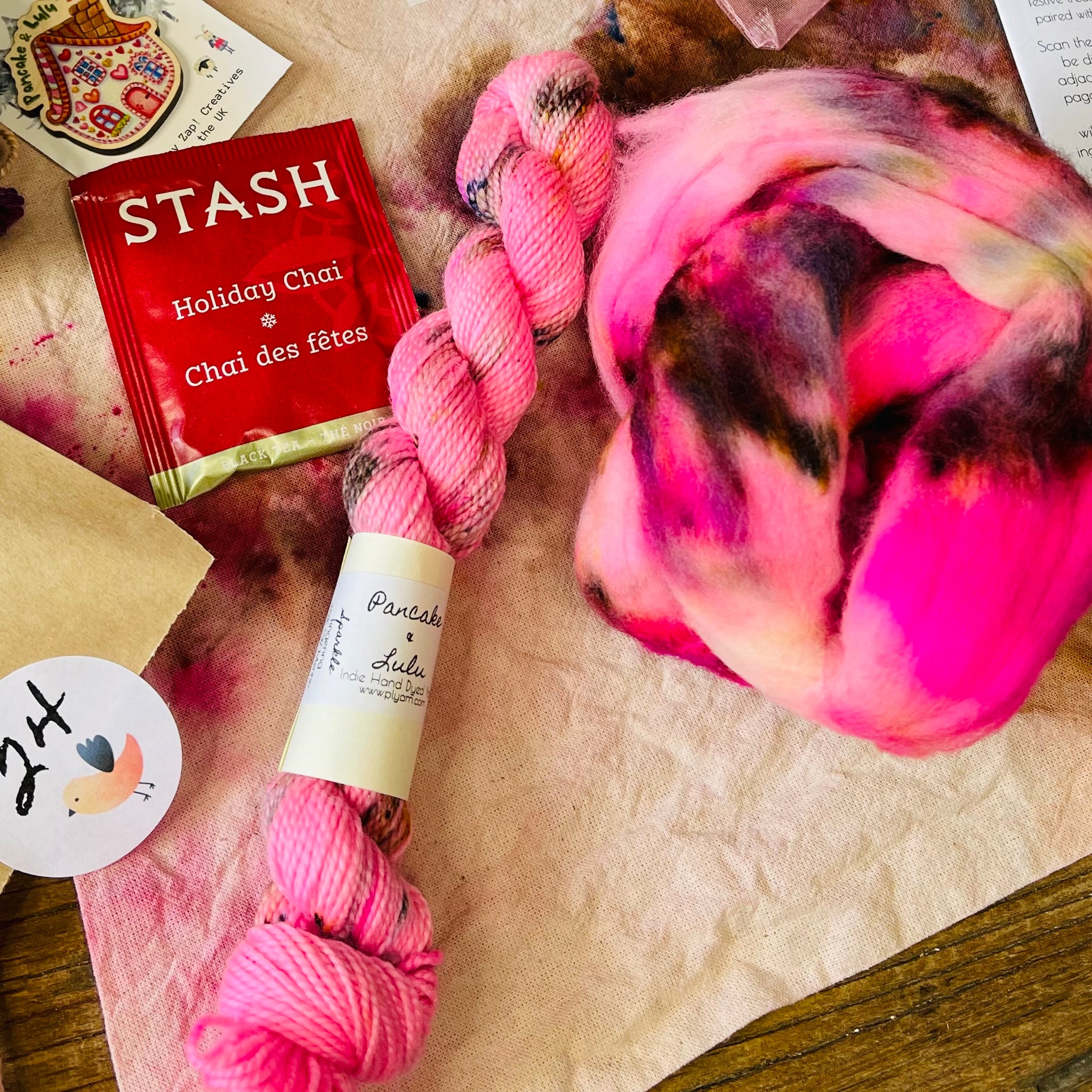 2024 Festive Fiber Tasting Wool Advent Calendar Early Preorder โ Pancake and Lulu Yarn