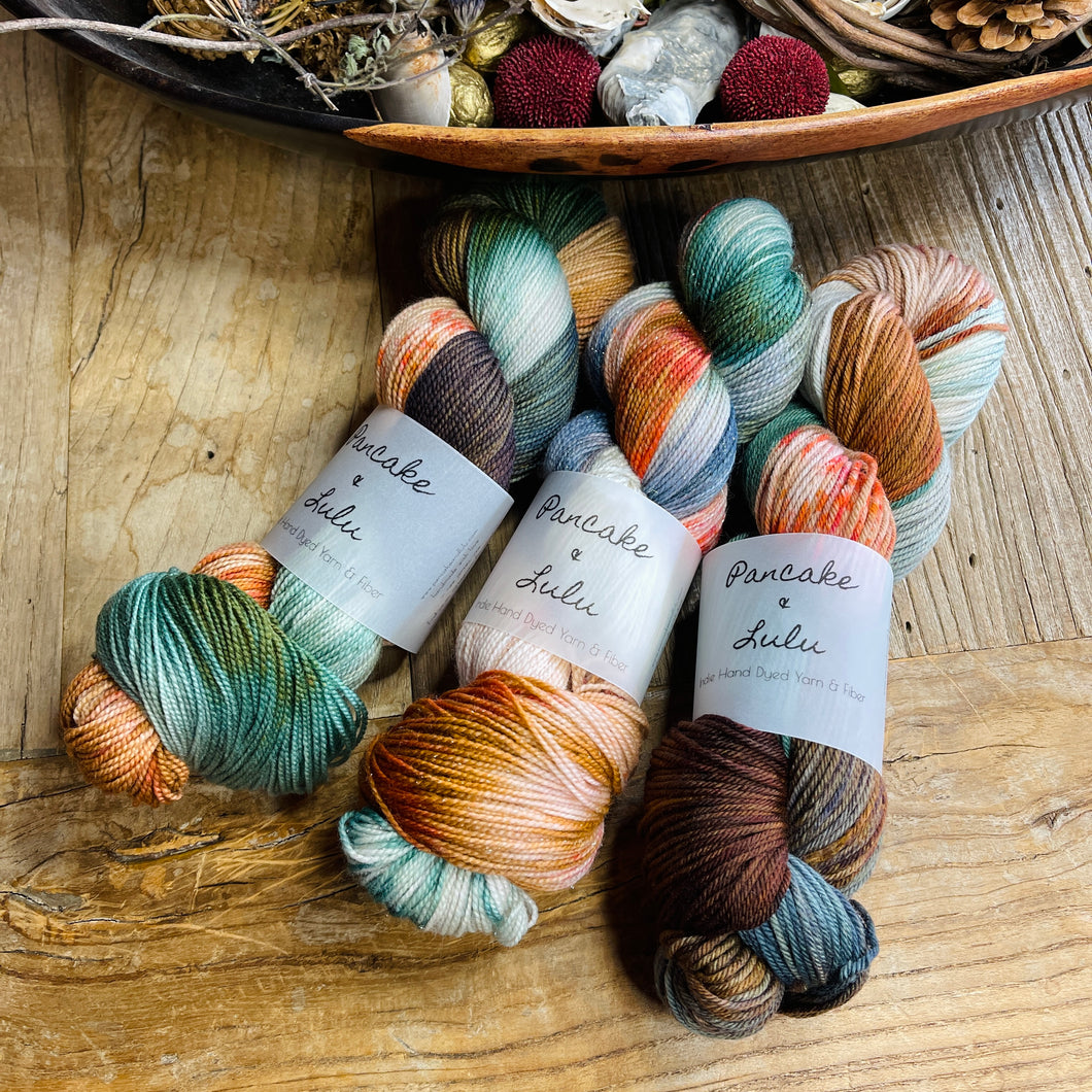 CHRISTMAS CAKE - Coordinating Full Skein 2024 Festive Yarn Tasting Advent Extras