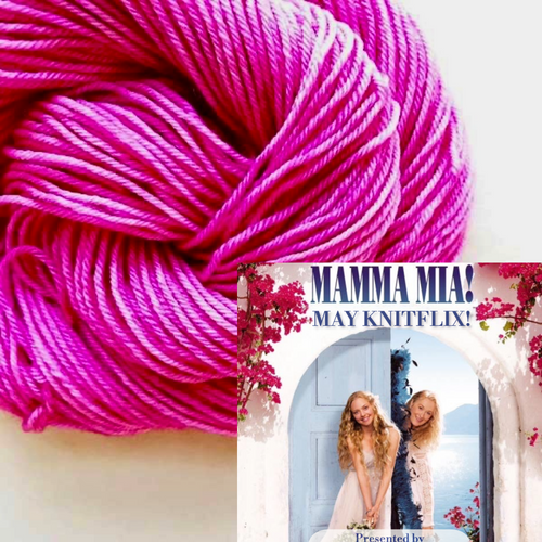 KnitFlix Yarn & Fiber Film Club - Semi Solid