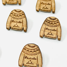 Load image into Gallery viewer, Pancake and Lulu X Katrinkles Sweater Pin